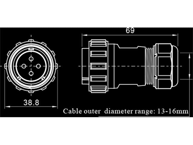 XY-CC290-4P-1N - Circular Connectors -