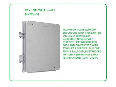 XY-ENC WPA36-03 HRMSPH - Metal Enclosures -