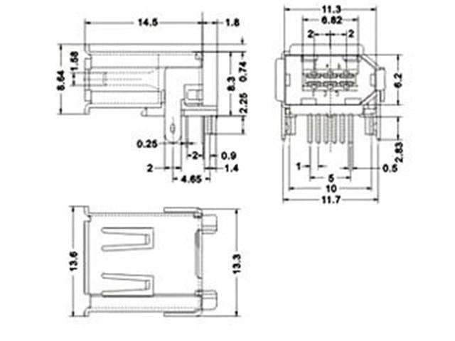 XY-FW171B - Computer Connectors -