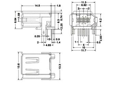 XY-FW171B - Computer Connectors -