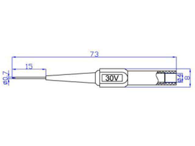 XY-PRUF-MZS1E-BLK - Test Leads & Probes -
