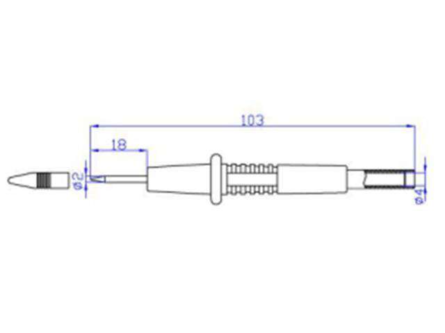 XY-PRUF2400E-BLK - Test Leads & Probes -