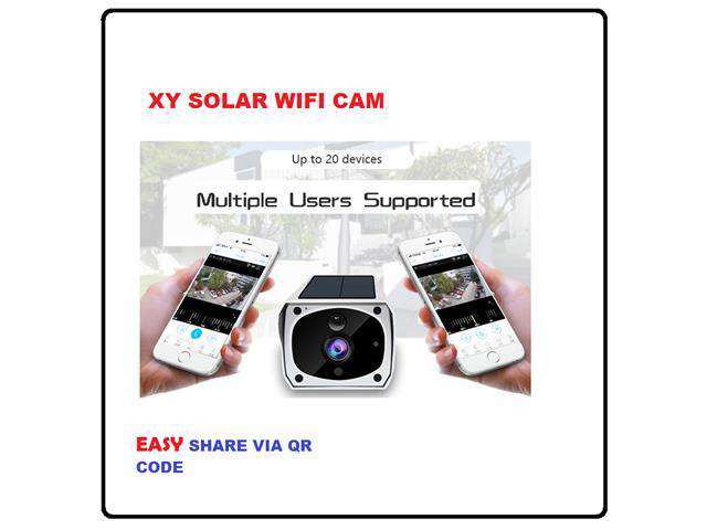 XY SOLAR WIFI CAM - CCTV Products & Accessories -