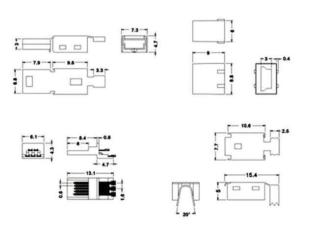 XY-USB173 - Computer Connectors -