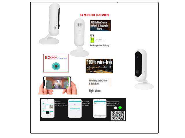 XY WIFI PIR CAM XMEYE - CCTV Products & Accessories -