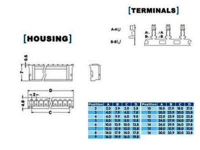 XY132-05HT - PCB Connectors -