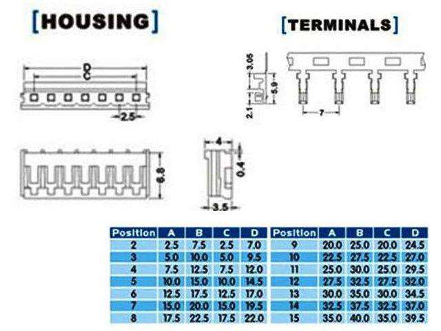 XY133-08HT - PCB Connectors -