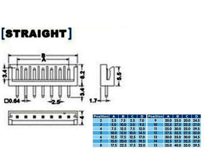 XY133-10ST - PCB Connectors -