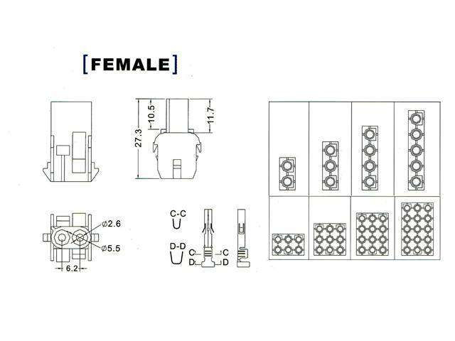 XY139-05F - PCB Connectors -