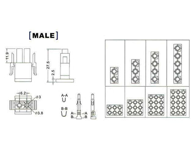 XY139-05M - PCB Connectors -