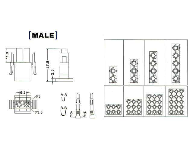 XY139-06M - PCB Connectors -