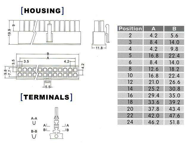 XY140-16F - PCB Connectors -
