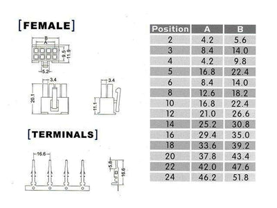 XY141-05F - PCB Connectors -