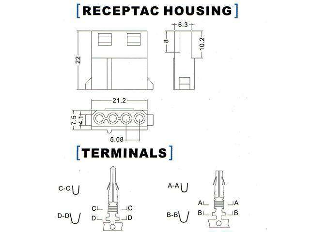 XY143-04F - PCB Connectors -