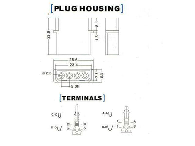 XY143-04M - PCB Connectors -