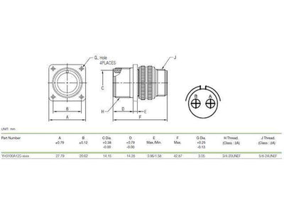 XY3100A-12S-3S - MIL-Spec / MIL-Type -