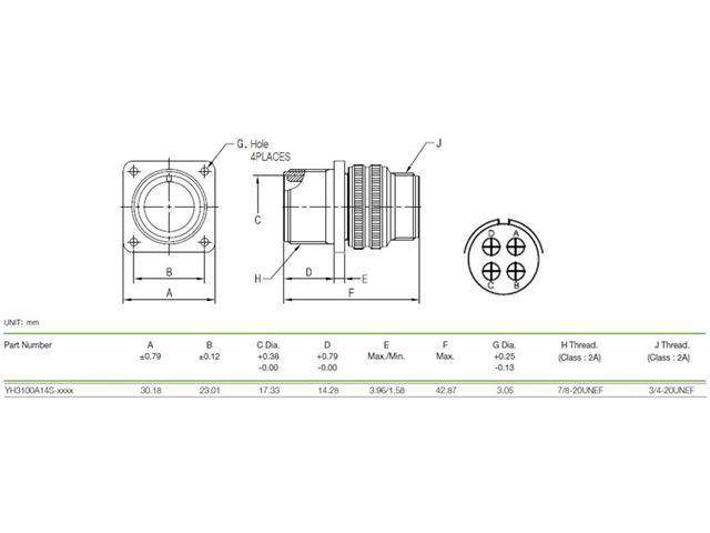 XY3100A-14S-2S - MIL-Spec / MIL-Type -