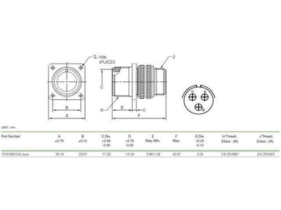 XY3100A-14S-7P - MIL-Spec / MIL-Type -