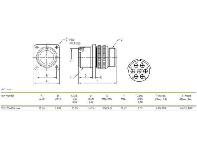 XY3100A-16S-1P - MIL-Spec / MIL-Type -