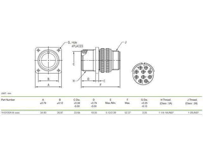 XY3100A-18-1S - MIL-Spec / MIL-Type -