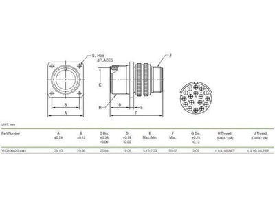 XY3100A-20-29S - MIL-Spec / MIL-Type -