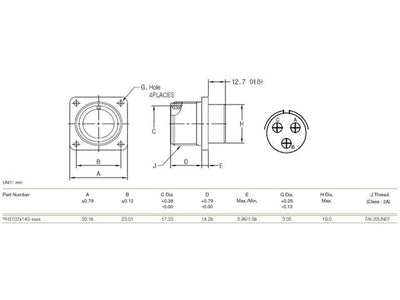 XY3102A-14S-1P - MIL-Spec / MIL-Type -