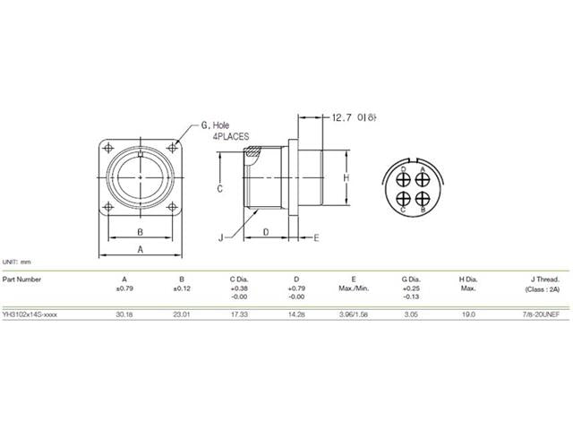 XY3102A-14S-2S - MIL-Spec / MIL-Type -