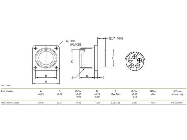 XY3102A-14S-5S - MIL-Spec / MIL-Type -