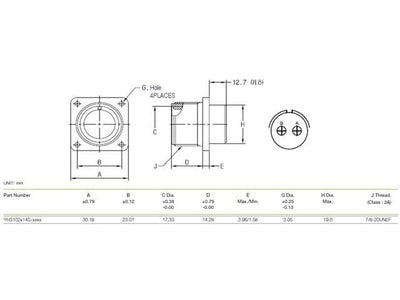 XY3102A-14S-9S - MIL-Spec / MIL-Type -