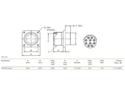 XY3102A-18-1P - MIL-Spec / MIL-Type -