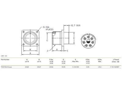 XY3102A-18-8P - MIL-Spec / MIL-Type -