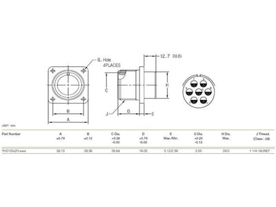 XY3102A-20-15S - MIL-Spec / MIL-Type -