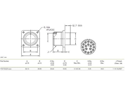 XY3102A-20-29P - MIL-Spec / MIL-Type -