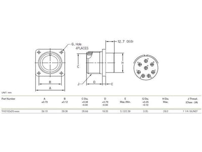 XY3102A-20-7S - MIL-Spec / MIL-Type -