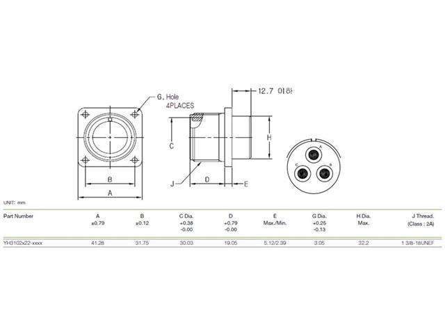 XY3102A-22-2S - MIL-Spec / MIL-Type -