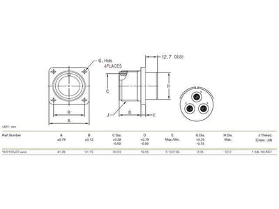 XY3102A-22-2S - MIL-Spec / MIL-Type -