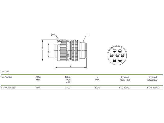 XY3102A-24-2P - MIL-Spec / MIL-Type -