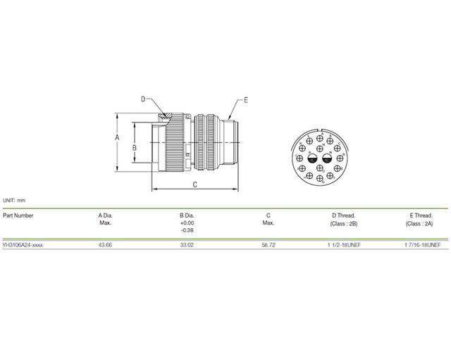 XY3102A-24-7S - MIL-Spec / MIL-Type -