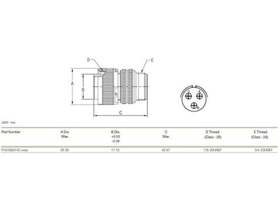 XY3106A-14S-1S - MIL-Spec / MIL-Type -