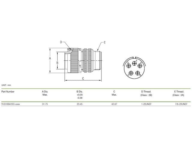XY3106A-16S-8S - MIL-Spec / MIL-Type -