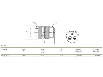 XY3106A-18-5S - MIL-Spec / MIL-Type -