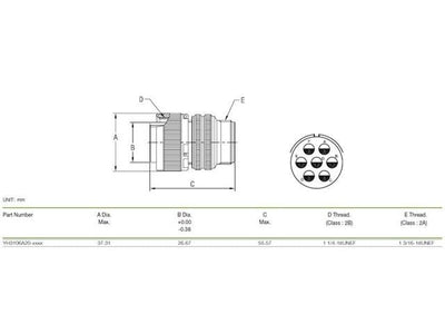 XY3106A-20-15S - MIL-Spec / MIL-Type -