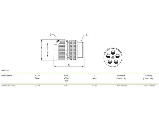 XY3106A-20-17S - MIL-Spec / MIL-Type -