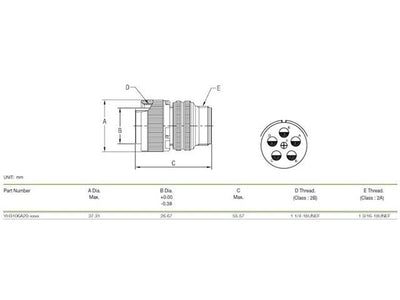 XY3106A-20-17S - MIL-Spec / MIL-Type -
