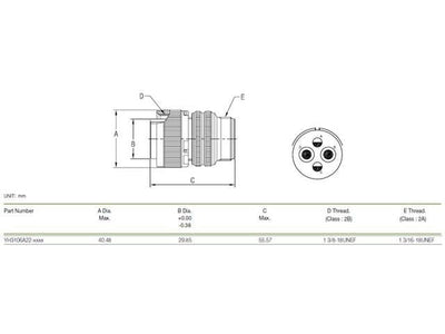 XY3106A-22-4S - MIL-Spec / MIL-Type -