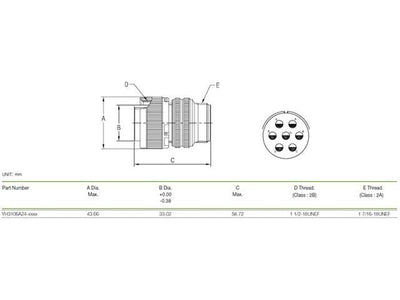 XY3106A-24-2S - MIL-Spec / MIL-Type -