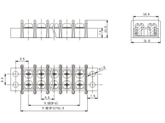 XY848A-10P - Terminals -